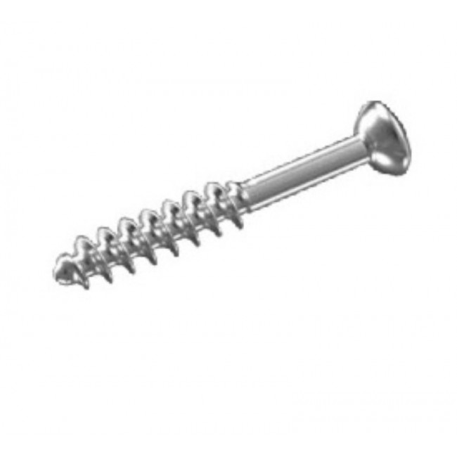 Cancellous Bone  Screw 3.5 mm , Short Threaded (12 Pcs Packing)